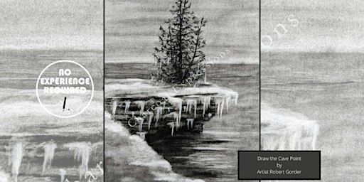 Charcoal Drawing Event "Cave Point" in Cross Plains | R Bar