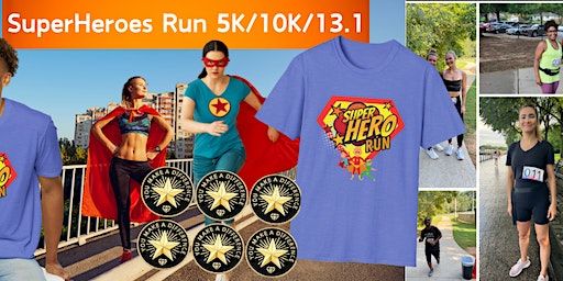 SuperHeroes Run 5K/10K/13.1 HOUSTON | Eleanor Tinsley Park