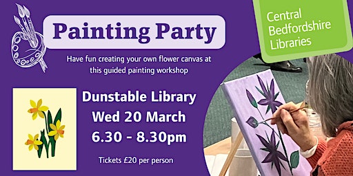 Painting Party | Dunstable Library