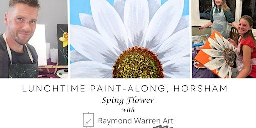Lunchtime Paint-Along, Horsham - 'Spring Flower' | Brewhouse & Kitchen - Horsham