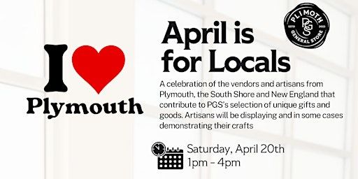 April is for Locals | Plimoth General Store & Eatery, Main Street, Plymouth, MA, USA