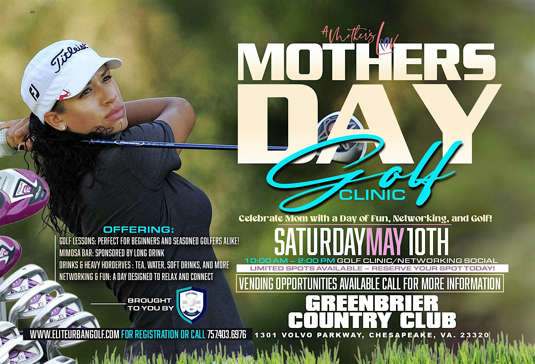 Mother's Day Golf Clinic | Greenbrier Country Club