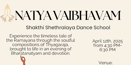 Natya Vaibhavam | Brookfield Residential YMCA at Seton