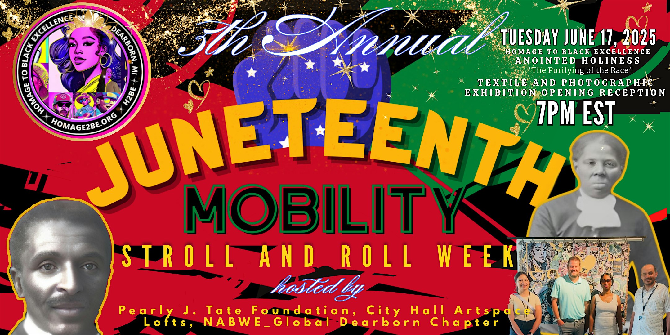 Juneteenth “Anointed Holiness” Textile and Photo Exhibition | City Hall Artspace Lofts