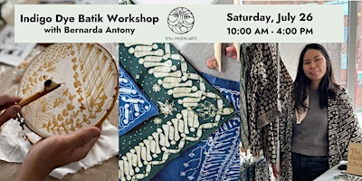 Indigo Dye Batik Workshop with Bernarda  Antony | Slocan Community Hall