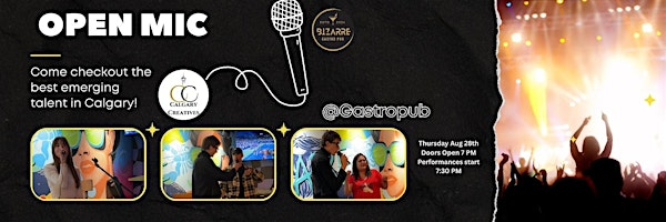 Calgary Creatives Open Mic @Bizarre Gastropub | Bizarre Gastro Pub