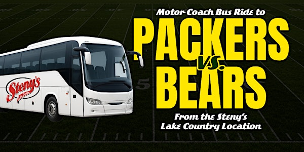 Steny's Lake Country's Motor Coach Bus to Packers vs Bears | Steny's Lake Country