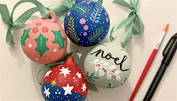 Festive Bauble Painting Workshop | The Brewers Tap