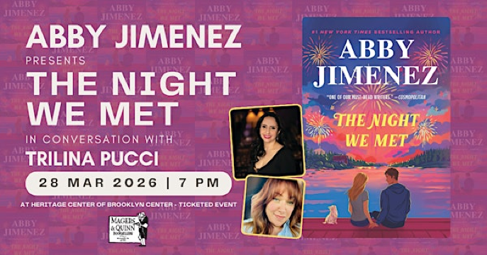 Abby Jimenez: The Night We Met Book Launch | Heritage Center of Brooklyn Center