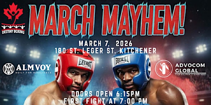 March Mayhem Fight Night | 180 St Leger St