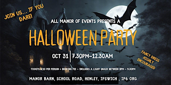 Halloween Party 2026 @ AMOE | All Manor of Events