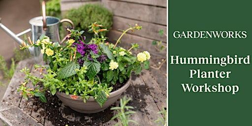 Hummingbird Planter Workshop at GARDENWORKS Oak Bay | GARDENWORKS Oak Bay