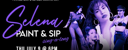 Selena Paint & Sip Sing-A-Long | Vinnie's Bar & Grill