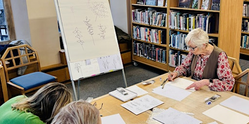 NEW! Learn How to Draw Botanicals –September -Four-Session Course | Shrewsbury Library