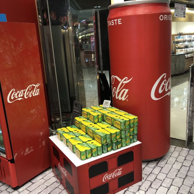 可樂迷注意⚠️原來超市都有可樂打卡位😍