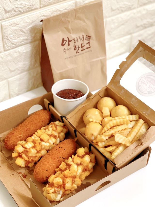 旺角🌭韓國人氣街頭熱狗小食店