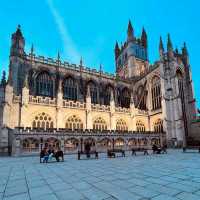 Bath Abbey : Picturesque architecture 