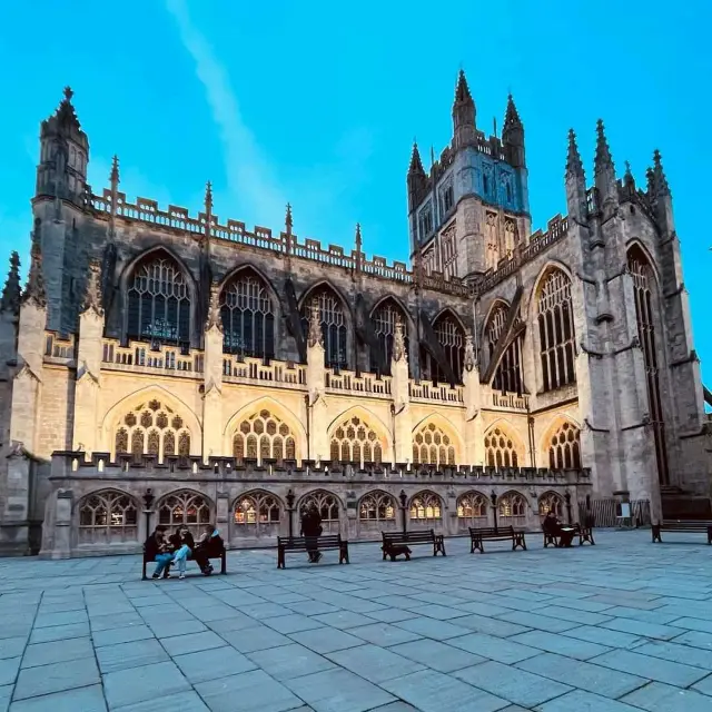 Bath Abbey : Picturesque architecture 