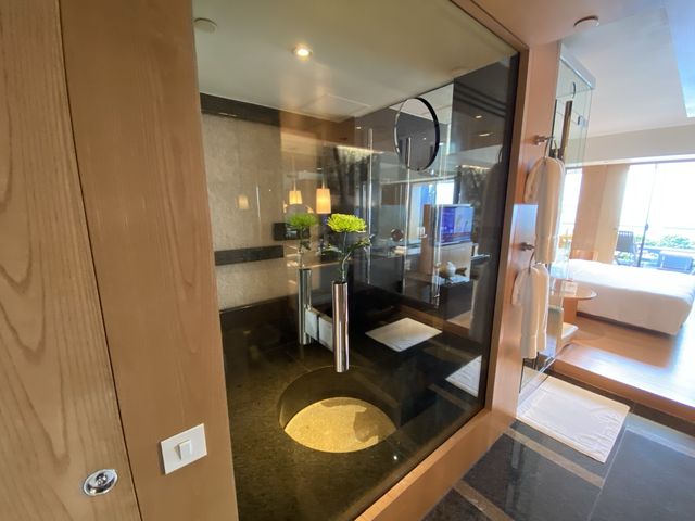 靜水沁園露台海景客房 - 香港君悅酒店