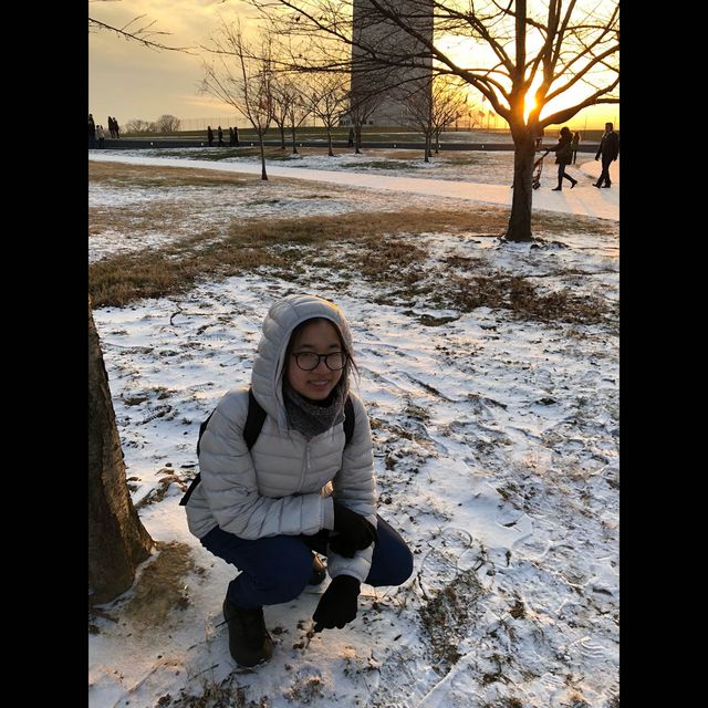 มาถ่ายรูปกับ Washington Monument กัน