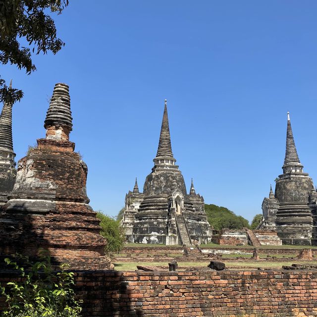 Ayutthaya, beautiful ancient city of ruins 