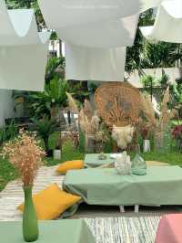 #คาเฟ่ปิกนิกในสวน ย่านพระราม9 🍃🌼