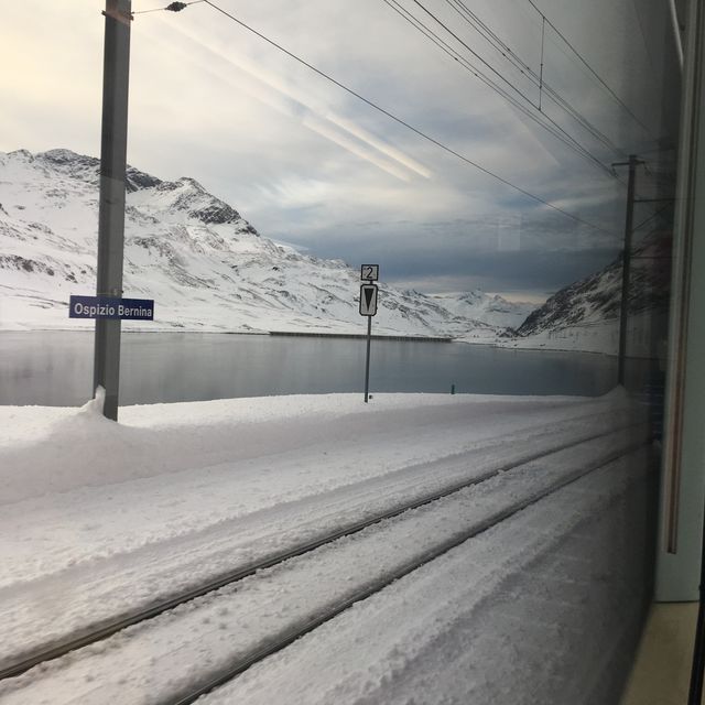 Bernina - most scenic train in the world 