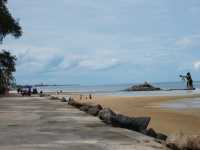 หาดปึกเตียน เงียบสงบ ใกล้กรุงเทพ  
