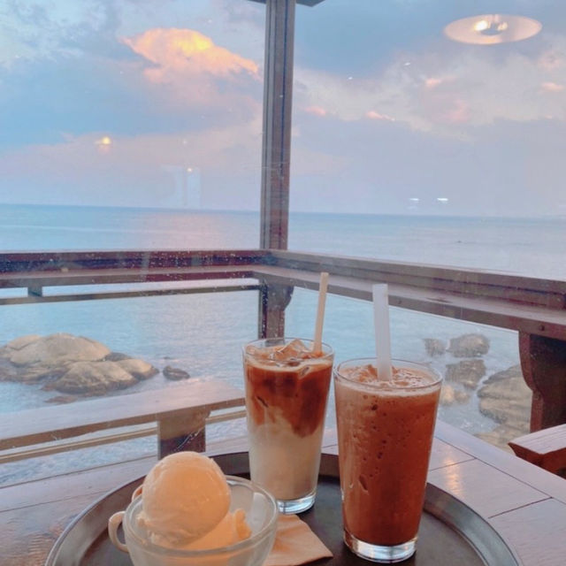 ⭐️강릉 주문진 오션뷰 카페 :: 커피바다⭐️