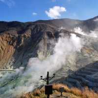 箱根景點:大涌谷-硫磺沸騰火山山谷