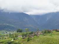 Cloudy Mt Kinabalu from Sosodikon 