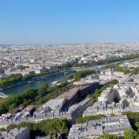 A view from the Eiffel Tower