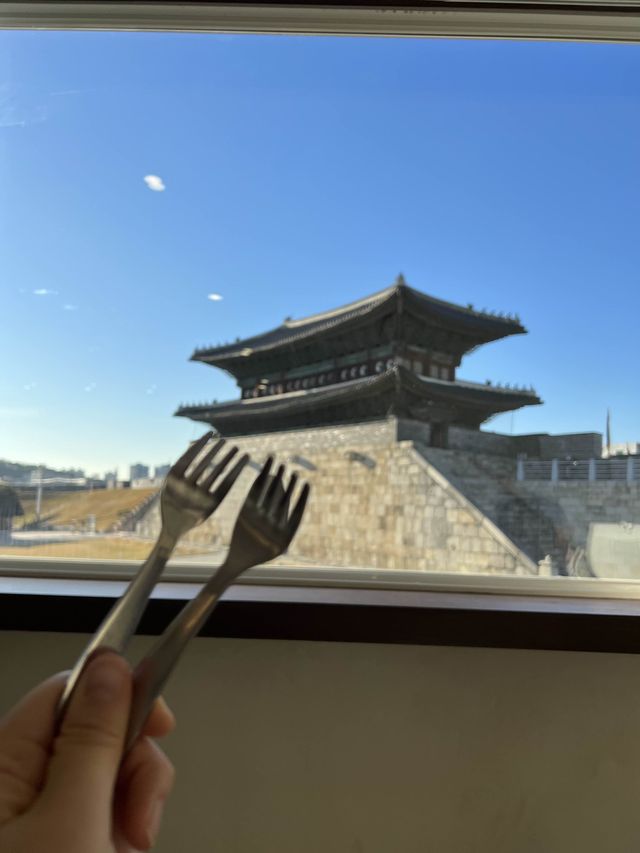 😎화성행궁뷰가 아름다운 카페 팔레센트, 수원 행궁동 카페😎☃️