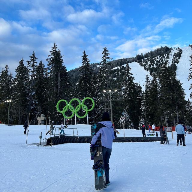 밴쿠버 다운타운에서 가깝게 스키,스노우보드 타러 다녀올 수 있는 사이프러스 마운틴 🏔🏂