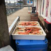 king crabbing in alaska. 