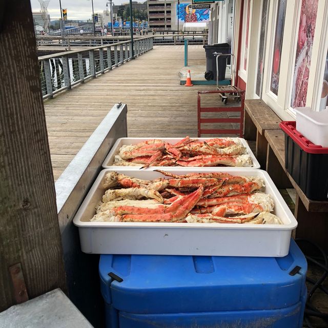 king crabbing in alaska. 