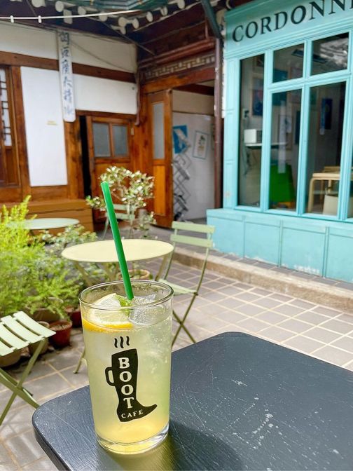 韓国🇰🇷韓屋カフェ