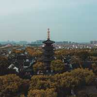The Hanshan Temple. Suzhou from Above!