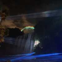 Huangguoshu Waterfall at night