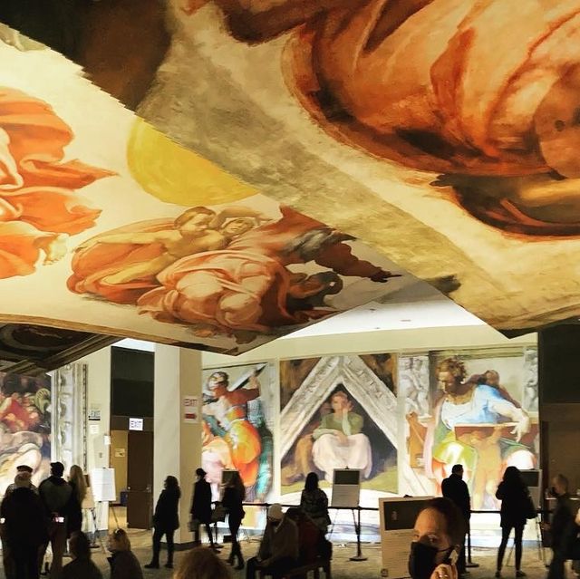 Sistine chapel exhibition Incredible 