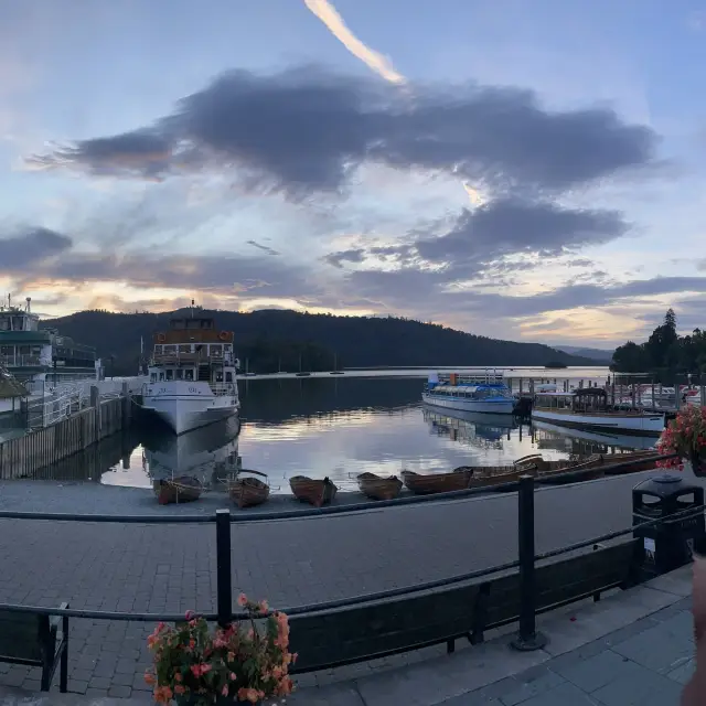 lake Windermere at Sunset