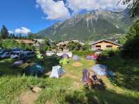 Chamonix camping