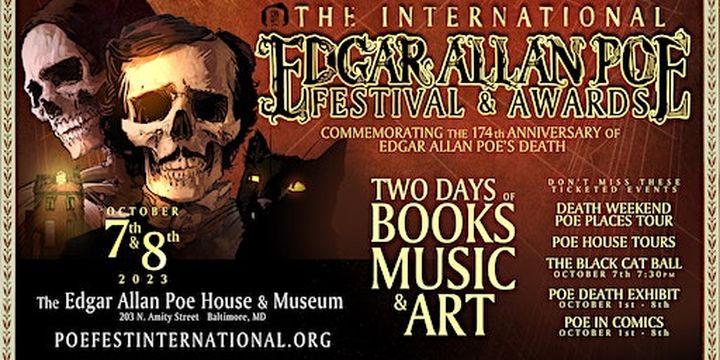 2023 International Edgar Allan Poe Festival & Awards (Baltimore) | Edgar Allan Poe House & Museum