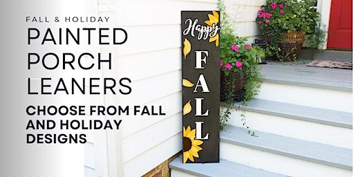 Fall and Holiday Porch Leaners | Create Studios