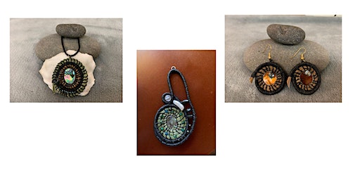 Coiling jewellery pendants and earrings | Colibri Soul Studio