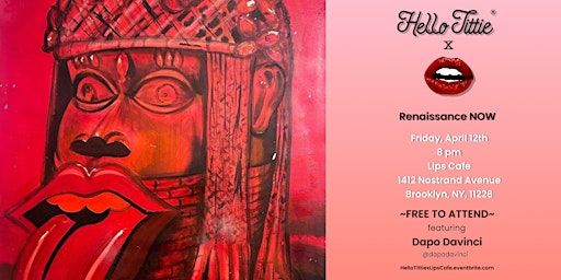 Hellotittie X Lips Cafe - Art & Dine | Lips Cafe