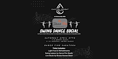 Capital Sweat Fest's Swing Dance Social (1940s Theme) | Dance Fire Studio Saratoga Springs