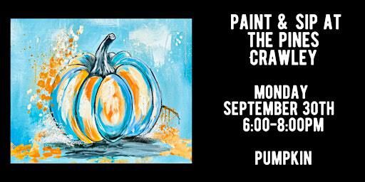 Paint & Sip at The Pines in Crawley, WV - Pumpkin | The Pines Wedding & Event Venue