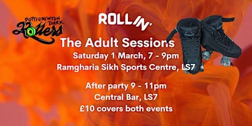 Roll In' Adult Sessions returns! Rhythm jam with us, all skaters welcome! | Ramgarhia Sikh Sports Centre