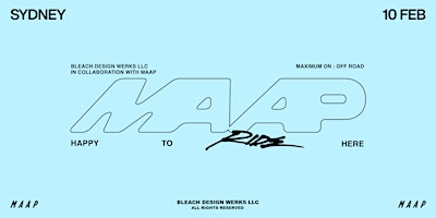 MAAP x BDW: Happy To Ride Here - Sydney | Taylor Square